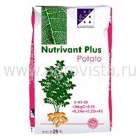Нутривант Плюс Картофель 0-43-28+2MgO+МЭ+FV (25кг)
