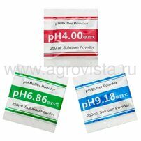 Буферный порошок pH (4.00 / 6.86 / 9.18) (3шт)