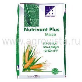 Нутривант Плюс Кукуруза 5.7-37-5.4+5S+FV (25кг)